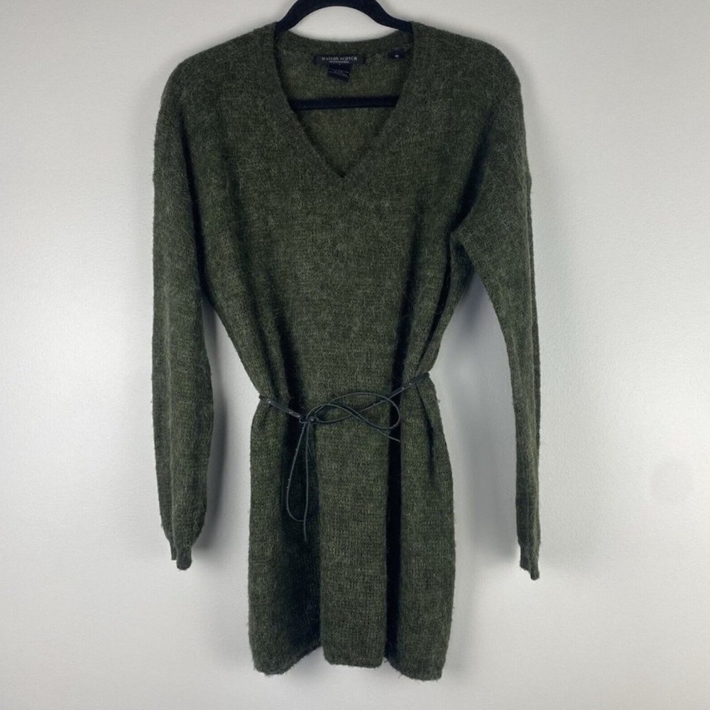 Scotch & Soda | Olive Knit Alpaca Blend Sweater (Size 2) 🫒